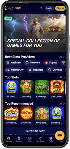 Spinay Casino'yu telefonunuza indirin ve kurun