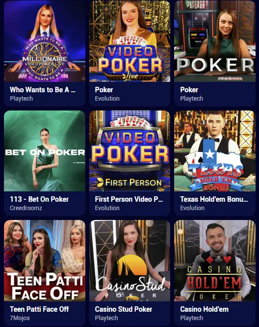Types of Spinay Casino slots